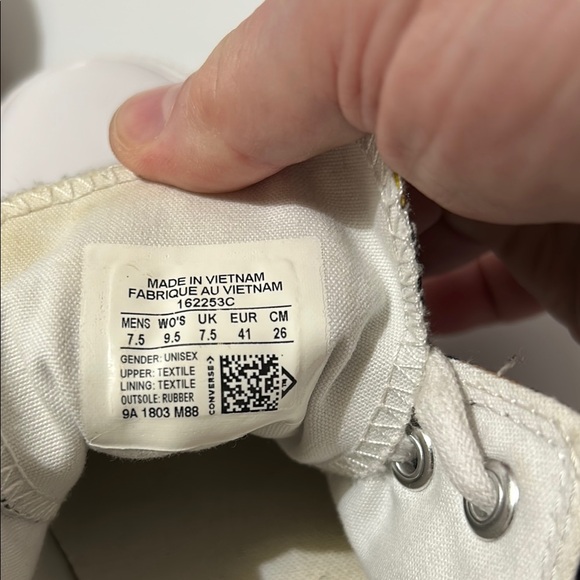 Converse Miley Cyrus Polka Dot Multicolor Unisex Sneakers Women’s 9.5 Men’s 7.5 - Picture 4 of 10